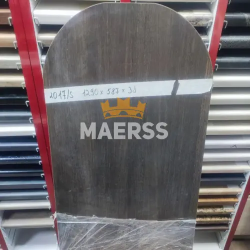 2017/S Барная стойка 38х587х1290мм Венге в ПВХ кромке R200 фото