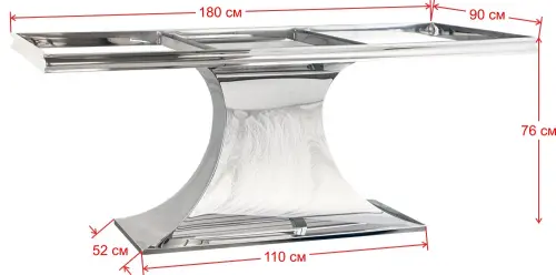 Подстолье из нержавеющей стали 2193EM фото 2