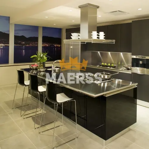 Кухня в стиле "Хай-Тек" модель "Престиж" детальная картинка