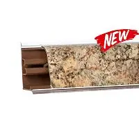 Плинтус для столешницы на кухне Korner LB 37.366 Мрамор Золотой фото анонс товара