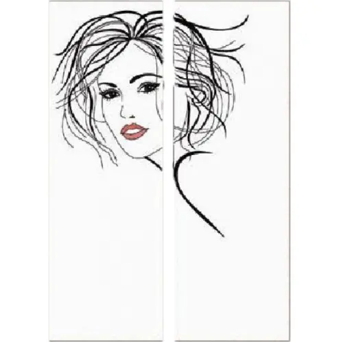 Витражи (двухдверные) 2195 детальная картинка