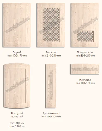 Фасад МДФ "Бастион" в пленке фото 2