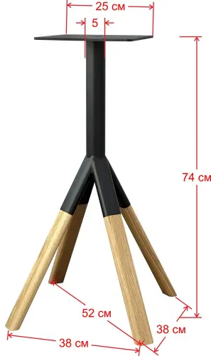 Подстолье стальное 0885EM фото 7