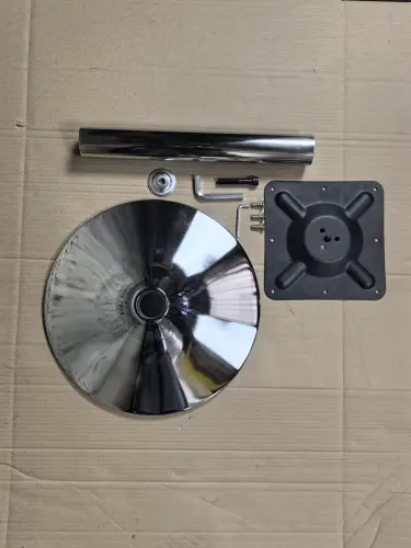 Подстолье хромированное 1119EM фото 3