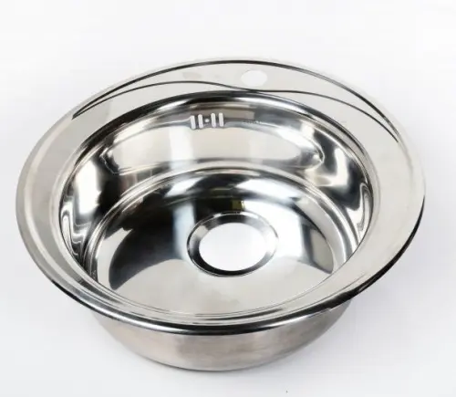 МОЙКА ВРЕЗНАЯ D490*0,6-160,3.5" ПОЛИРОВ.+СИФОН К детальная картинка