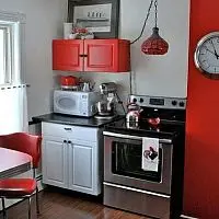 Кухня в стиле "Ретро" модель МКР-007 фото анонс товара