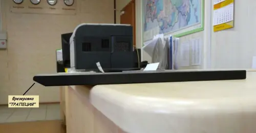 Фрезерование торца столешниц HPL Compact фото 2