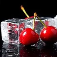 Фартук из стекла "Вишня" фото анонс товара