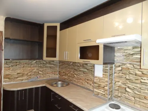 2337/S 1гр. Мрамор бежевый Столешница матовая фото 9