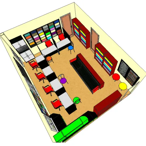 Офис по продажам кухонных столешниц, под ключ детальная картинка