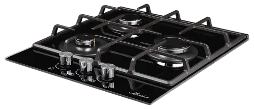 Газовая варочная поверхность MONSHER MHG 43 BG детальная картинка фото 2