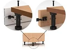 Установка мебельных ножек