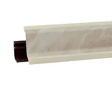 Плинтус для столешниц Korner LB 40.1 Мрамор Бежевый Светлый 29*40*3050мм фото анонс товара