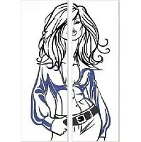 Витражи (двухдверные) 2207 фото анонс товара