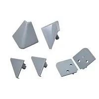 Комплектующие для плинтуса ал.214 (упак.)