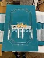 Фасад МДФ "Адель" в пленке лазурь 395*595мм фото анонс товара