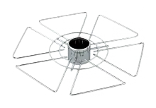Полка для фужеров I Lotti (хром) фото анонс товара