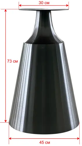 Подстолье из нержавеющей стали 2162EM фото 7