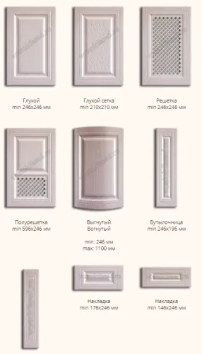 Фасад МДФ "Милена" в пленке фото 2