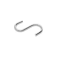 Крючок простой, съемный (хром) фото анонс товара