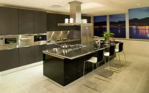 Кухня в стиле "Хай-Тек" модель "Престиж" детальная картинка фото 2