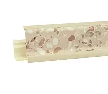 Плинтус для столешниц Korner LB 40.1 Камешки 29*40*3050мм фото анонс товара