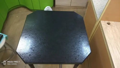 Стол обеденный восьмигранник в профиле beveled фото 2 Стол обеденный восьмигранник в профиле beveled детальная картинка фото 2