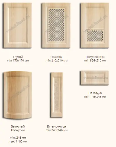 Фасад МДФ "Виктория" в пленке фото 2