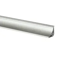  AluMini плинтус для столешницы Korner LB 15.A001 Алюминий металл фото анонс товара