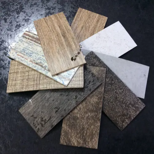 Образцы ПВХ кромок для столешницы Resopal детальная картинка