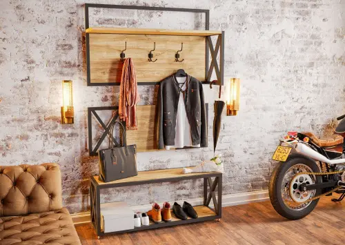 Прихожая Basic в стиле Лофт фото 11