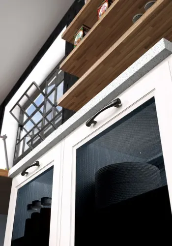 Фасад Массив Милан Бьянко детальная картинка фото 8