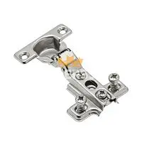Петля полунакладная GTV CI08 mini с планкой с евро фото анонс товара