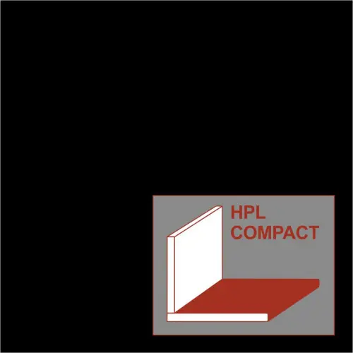 U12000XP Столешница Черный HPL Compact фото 4 U12000XP Столешница Черный HPL Compact фото 4