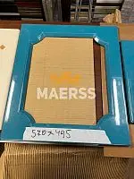 Фасад МДФ "Адель" в пленке лазурь 495*570мм под стекло фото анонс товара