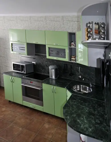 0027/S  2гр. Малахит Столешница матовая фото 5