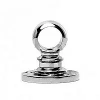 Держатель сквозной малый для рейлинга (хром) фото анонс товара