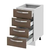 Корпус напольный узкий (4 ящика)