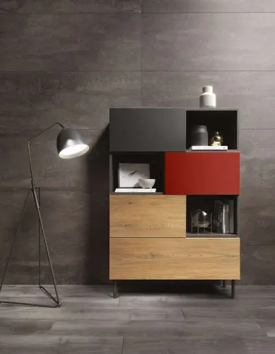 ЛДСП K098 Керамический Красный 2070*2800мм детальная картинка фото 2