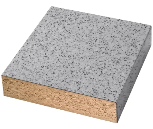 F8192MS Серая мраморная крошка Столешница Duropal матовая фото 2