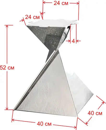 Подстолье из нержавеющей стали 1183EM фото 9