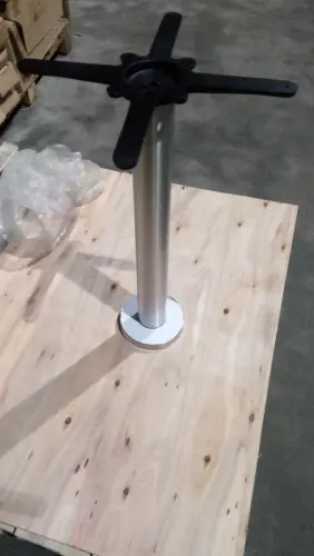 Подстолье из нержавеющей стали 1268EM с креплением к полу фото 4 Подстолье из нержавеющей стали 1268EM с креплением к полу фото 4