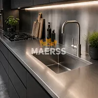 Столешница для кухни из металла фото анонс товара