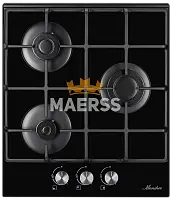 Газовая варочная поверхность MONSHER MHG 43 BG фото анонс товара