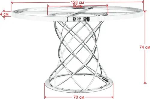 Подстолье из нержавеющей стали 2198EM фото 9