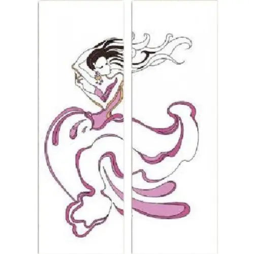 Витражи (двухдверные) 2191 детальная картинка