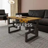 Стол журнальный Geometry-2 в стиле Лофт