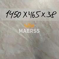 40*465*1450мм 2385/S Обрезок столешницы Мрамор Беж. св. фото анонс товара