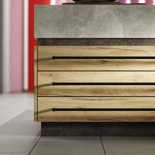 К 003 FP Дуб Крафт золотой Столешница Kronospan матовый детальная картинка фото 2