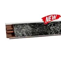 Плинтус для столешницы на кухне Korner LB 37.367 Mрамор Черный фото анонс товара